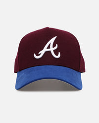 47 Brand Atlanta Braves 'Autumn Tones' Offside Snapback Maroon