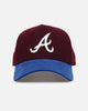 47 Brand Atlanta Braves 'Autumn Tones' Offside Snapback Maroon