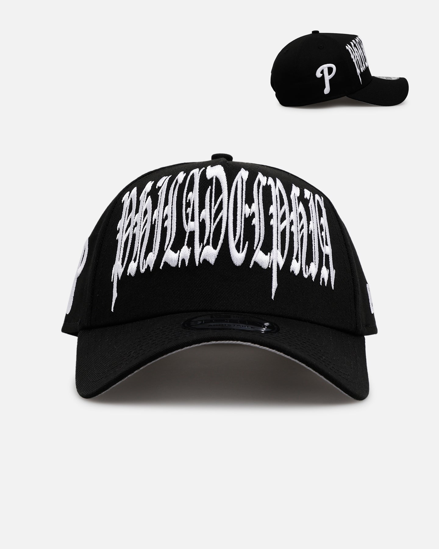 New Era Philadelphia Phillies 'Oversized Gothic Script Crown