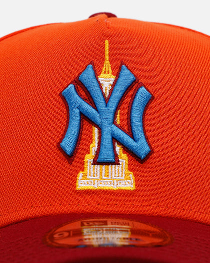 New Era New York Yankees 'Horizon' 9FORTY A-Frame Snapback Orange