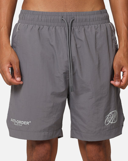 The Anti Order Track Club Nylon Shorts Grey/White