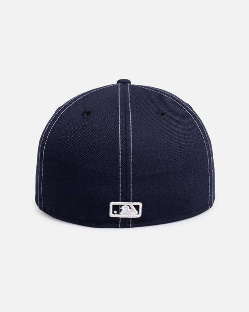 New Era Los Angeles Dodgers 'Ivory Contrast' 59FIFTY Fitted Navy