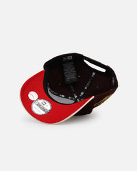 New Era New York Yankees 'Members Only' 9FORTY A-Frame Snapback Brown