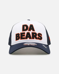 New Era Chicago Bears 'Team Motto' 9FORTY A-Frame Trucker Snapback Official Team Colors