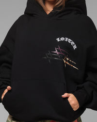 Loiter Star Global Hoodie Black