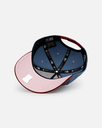 New Era Colorado Avalanche 'Team Color Hearts' 9FORTY A-Frame Snapback Official Team Color