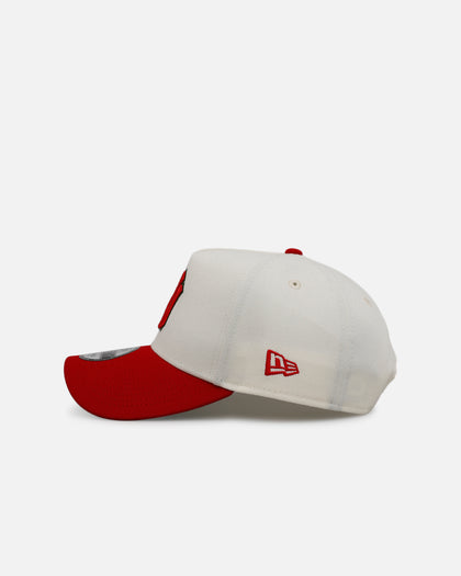 New Era New York Yankees 'Strawberry' 9FORTY A-Frame Snapback Chrome/Red