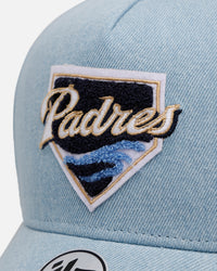 47 Brand San Diego Padres 'Denim Chenille' 47 Offside Snapback Denim