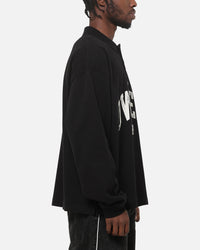 Represent Owners Rugby Top Jet Black