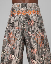 Loiter Biker Raver Jeans Real Tree Camo