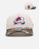 New Era Colorado Avalanche 'Realtree Visor' 9FORTY A-Frame Snapback Cream/Camo