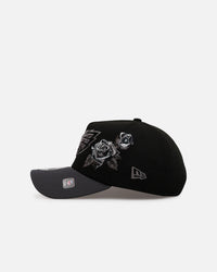 New Era Philadelphia Eagles 'Stealth Roses' 9FORTY A-Frame Snapback Black