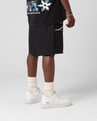 Loiter Script Walk Shorts Black