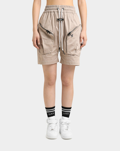 The Anti Order Neo Military Cargo Shorts Bone