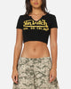 Von Dutch Women's Cropped T-Shirt Black