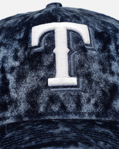 New Era Texas Rangers 'Crushed Blue Velvet' 9FORTY A-Frame Snapback Blue