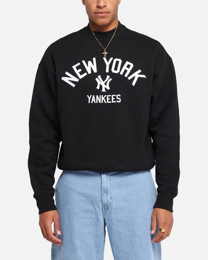 Majestic Athletic New York Yankees Arch Boxy Crewneck Black