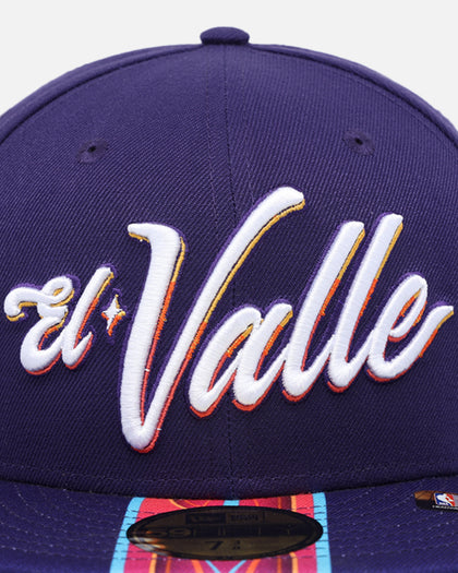 New Era Phoenix Suns 'NBA CE Headwear Collection' 59FIFTY Fitted Dark Purple