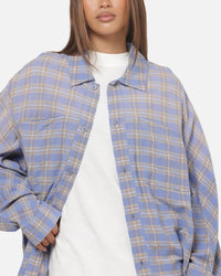 Represent Santa Monica Flannel Drift Blue