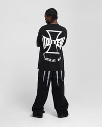 Loiter Biker Vintage T-Shirt Vintage Black