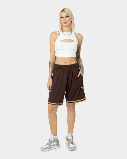 Mitchell & Ness Chicago Bulls Lux Brown Swingman Shorts Baroque Brown