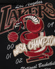 Mitchell & Ness LA Lakers First Team Gold Hoodie Faded Black