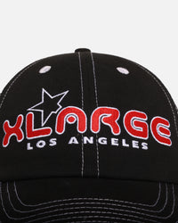 X-Large XL Star Low Pro Trucker Snapback Black