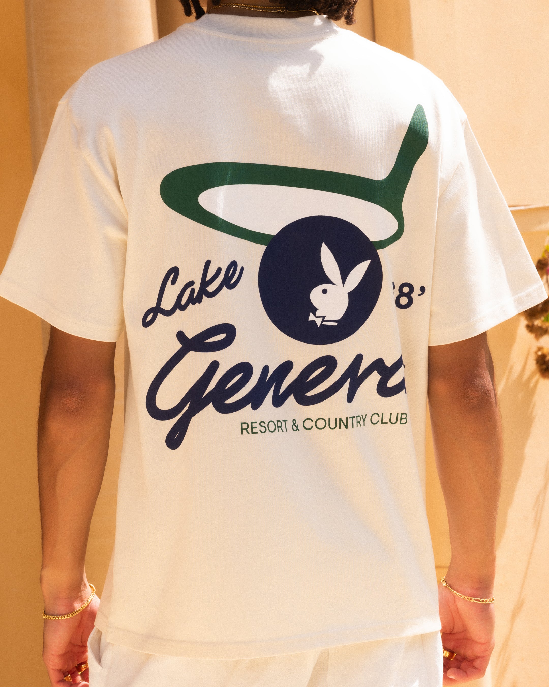 Playboy By Culture Kings Lake Geneva T-Shirt Off White | Culture