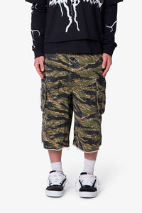 MNML Ultra Baggy Cargo Short Camo