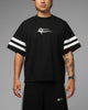 Loiter Hybrid Endzone T-Shirt Black