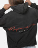 Represent Chrome Flight Hoodie Stained Black