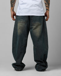 Loiter F-16 Balloon Jeans Dirty Blue