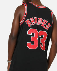 Mitchell & Ness Chicago Bulls Scottie Pippen Gothic Swing Jersey Black