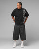 Loiter Hybrid Patch Shorts Black