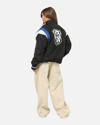 Bleacher Athletic Canterbury-Bankstown Bulldogs NRL Legacy Baseball Jacket Black