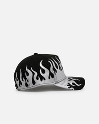 New Era Chicago White Sox 'Metallic Flames' 9FORTY A-Frame Snapback Black/Silver
