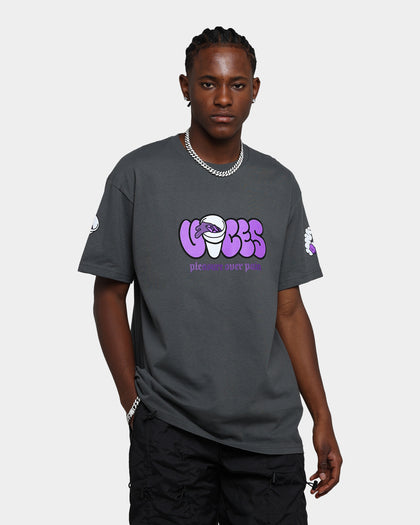 Goat Crew Vices T-Shirt Grey