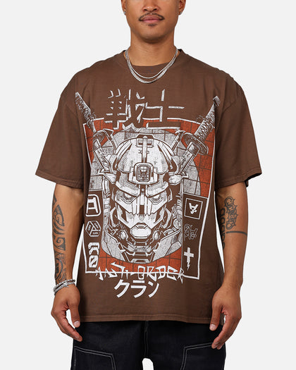The Anti Order Warrior Clan T-Shirt Washed Brown