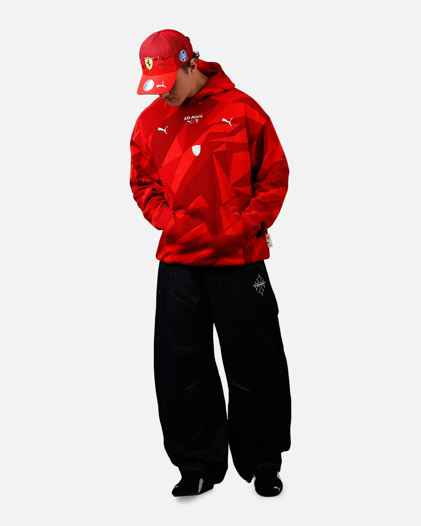 Puma X Scuderia Ferrari HP 20 Years of Red Hoodie Red | Culture