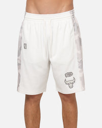 Mitchell & Ness Chicago Bulls Snow Camo Authentic Mesh Shorts White