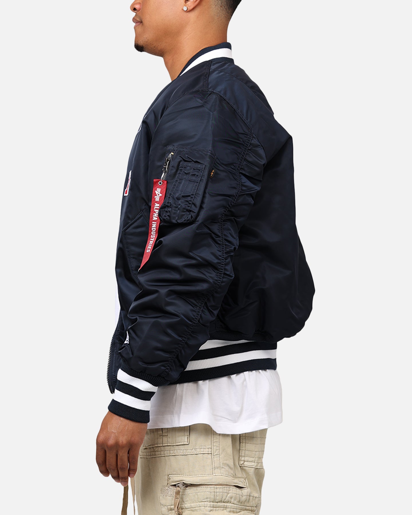 PATRIOT UNIFORMS MA-1 USA製 New Era X Alpha Series X NFL New England Patriots MA-1 Bomber