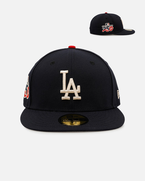 New Era Los Angeles Dodgers '250th Anniversary Side Patch' 59FIFTY Fitted Navy