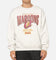 Mitchell & Ness Queensland Maroon Graphic Crewneck Sweater Silver Marle