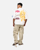 Loiter Scrap Book Button Up Shirt Off White