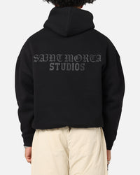 Saint Morta Studios Boxy Hoodie Black