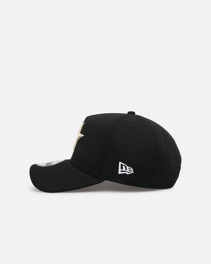 New Era Houston Astros 'Black And Team Color' 9FORTY A-Frame Snapback Black/Official Team Color