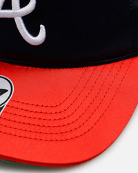 47 Brand Atlanta Braves 'Silky Way' 47 Hitch Snapback Navy/Red
