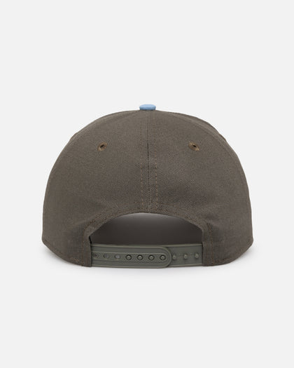 New Era Los Angeles Lakers 'Contrast Visor' Pre-Curved Golfer Snapback Moss/Sky