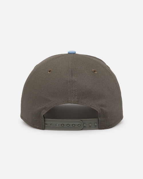 New Era Los Angeles Lakers 'Contrast Visor' Pre-Curved Golfer Snapback Moss/Sky