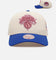Mitchell & Ness New York Knicks 'Pink Team Logo' Pro Pinch Snapback Off White